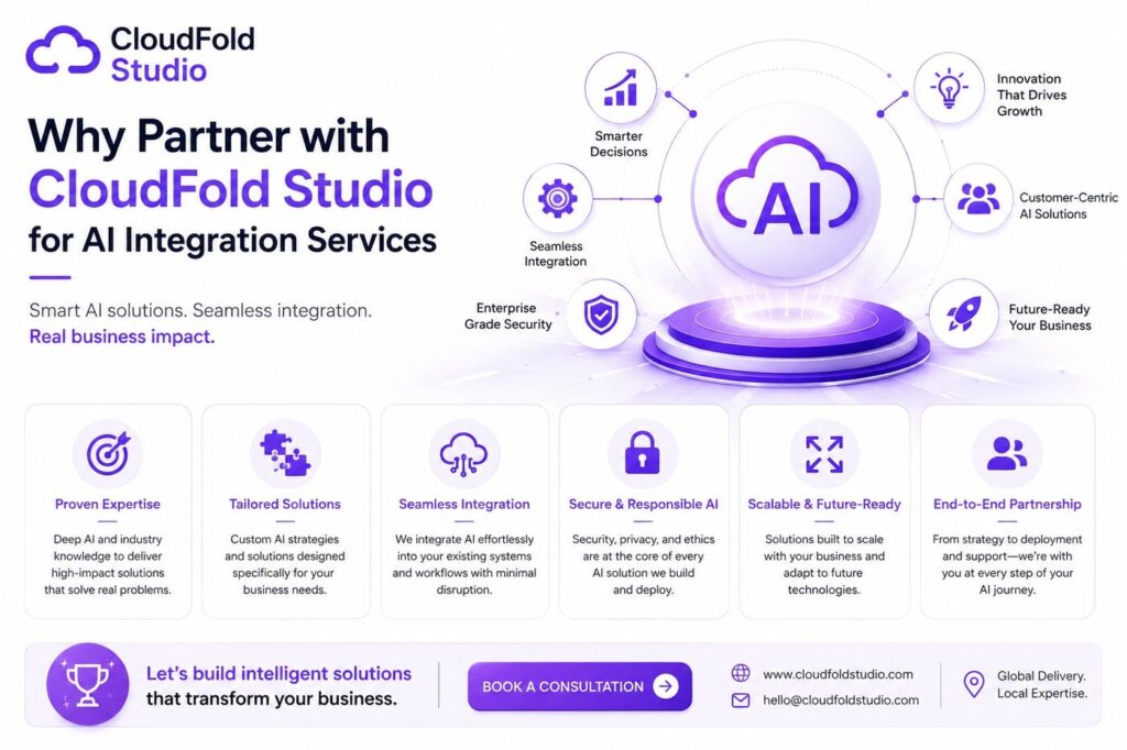 Why Partner with CloudFold Studio for AI Integration Services