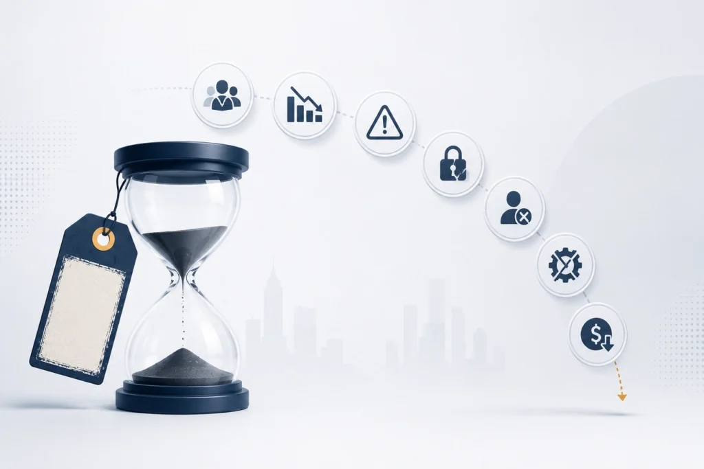 delaying digital upgrades cost for businesses