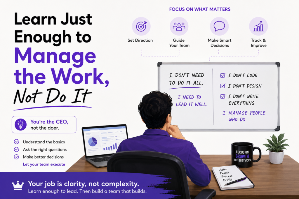 startup with no technical experience